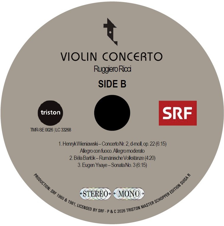 TMR SE0026 Ricci Vol 12   Label B